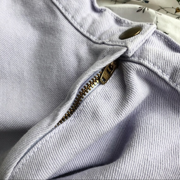 American Apparel  Purple Denim Circle Sk… - Picture 7 of 7